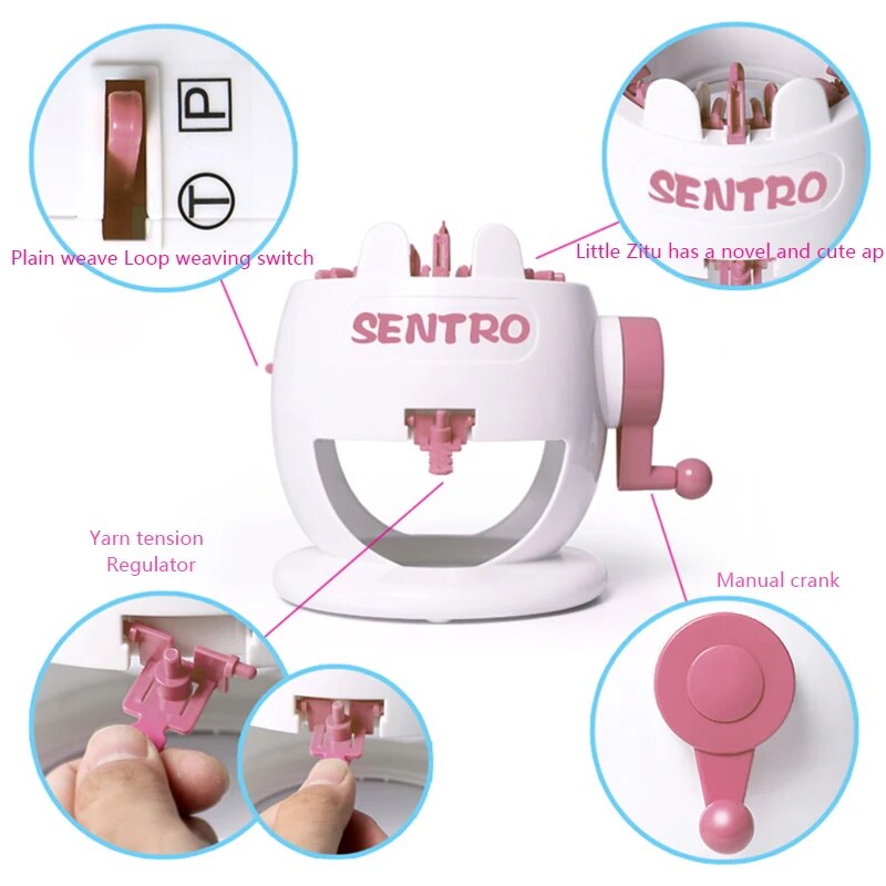 22 DIY Needles Knitting Machin - Diy Automation avaliação e preço