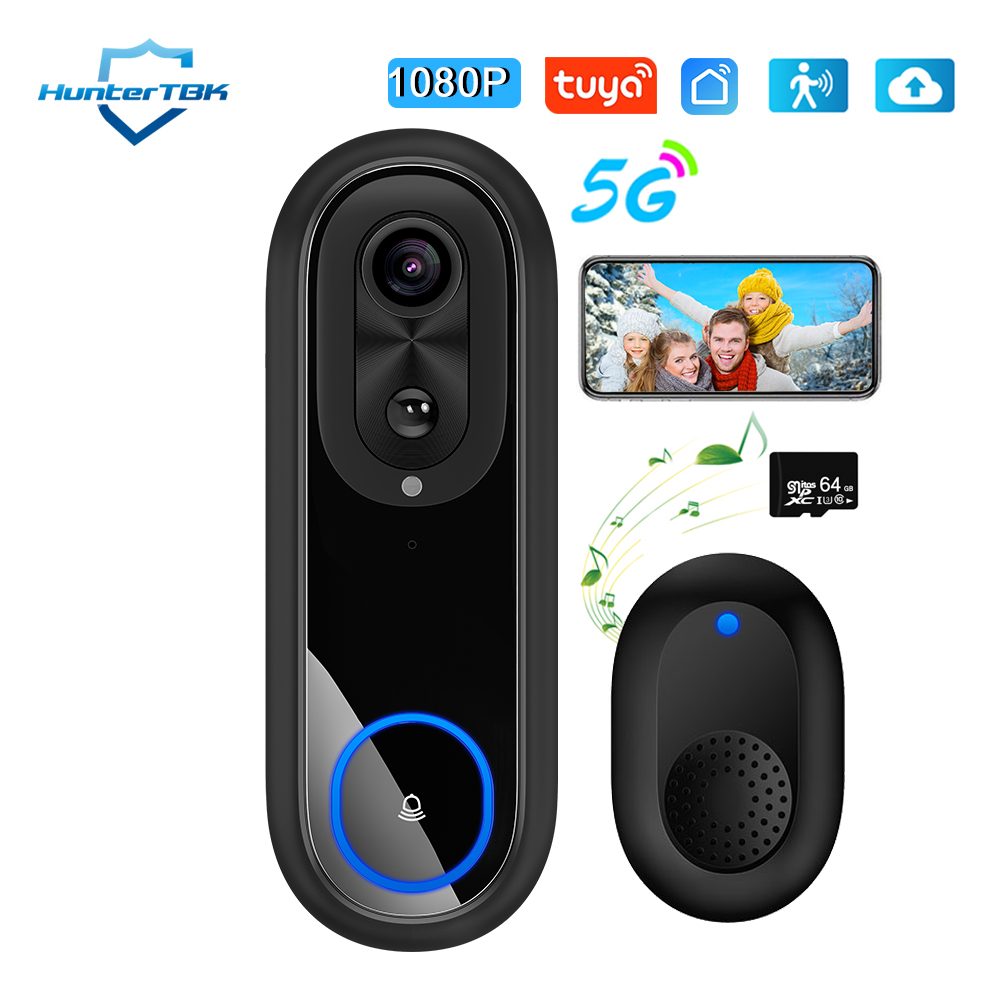 5G 2.4G WiFi Video Doorbell 10 - Smart Doorbell Wired avaliação e preço