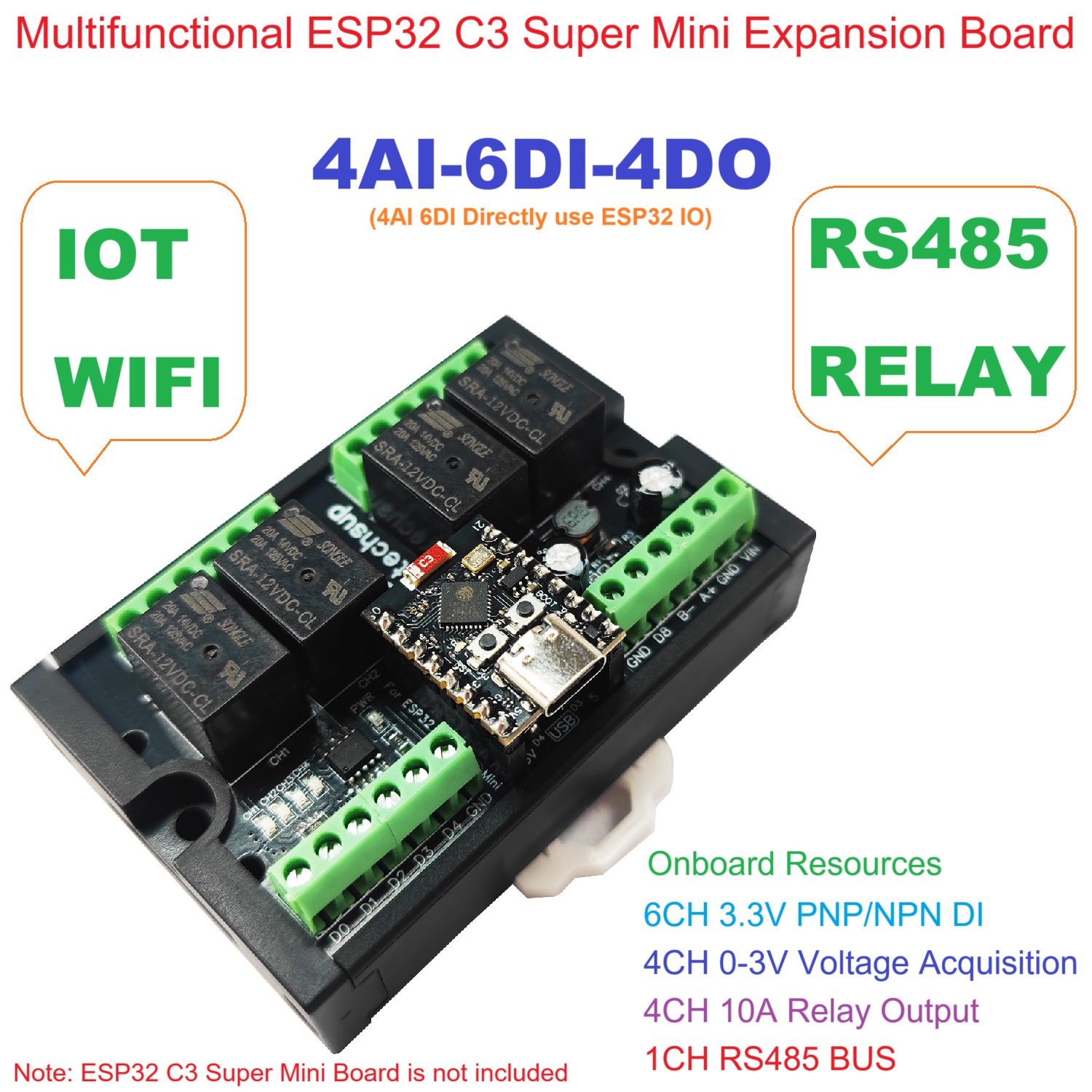 Ultimate ESP32 C3 Relay Module - Home Automation With Arduino avaliação e preço