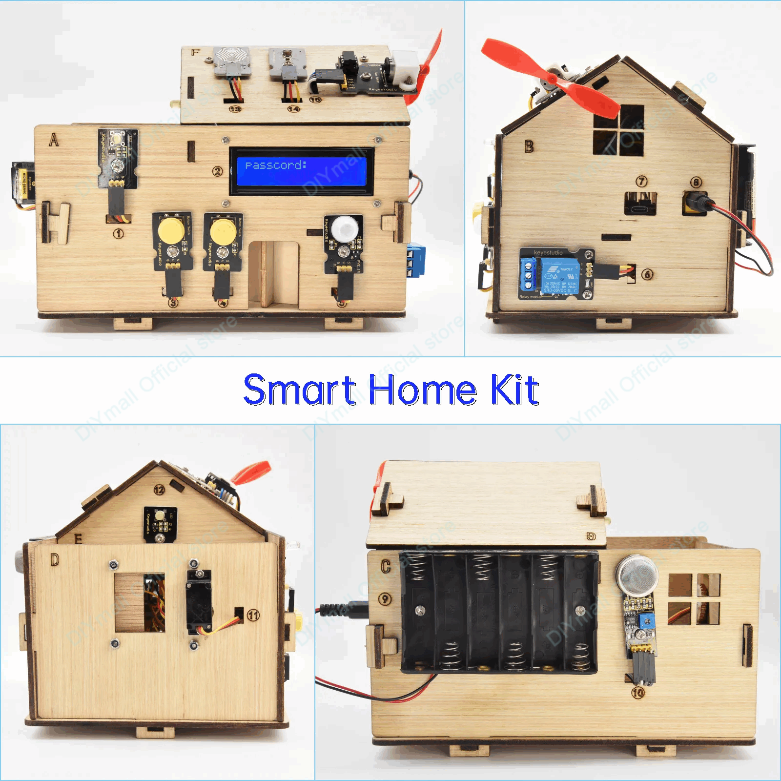 Keyestudio Smart IoT Home Kit  - Home Automation With Arduino avaliação e preço