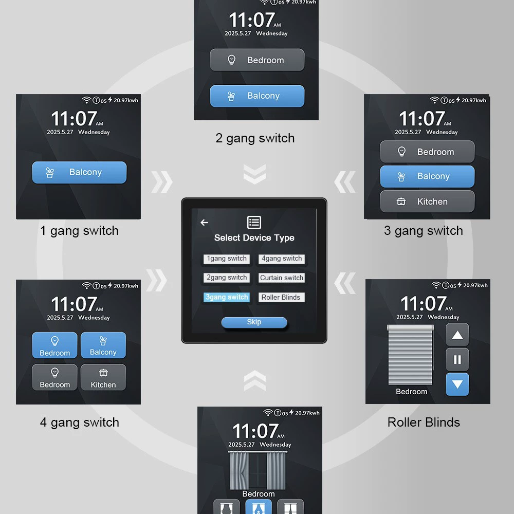 US smart wifi switches tuya EU - Diy Home Automation System avaliação e preço
