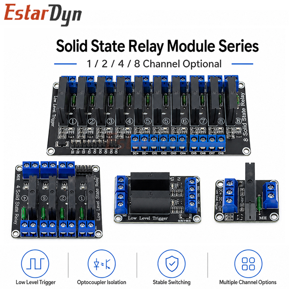 Estardyn 5V 1/2/4/8CH G3MB-202 - Home Automation Diy avaliação e preço