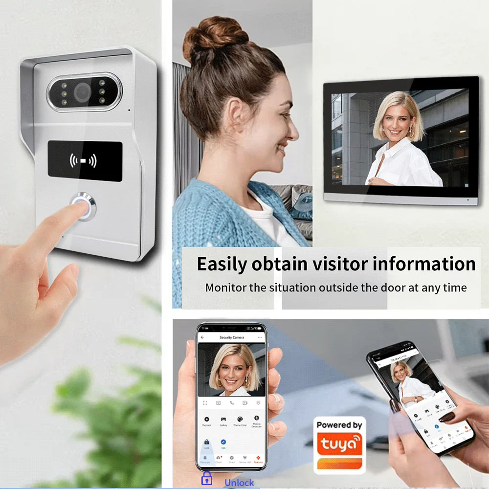 ANJIELO 1080P IP Video Interco - Smart Doorbell Wired avaliação e preço