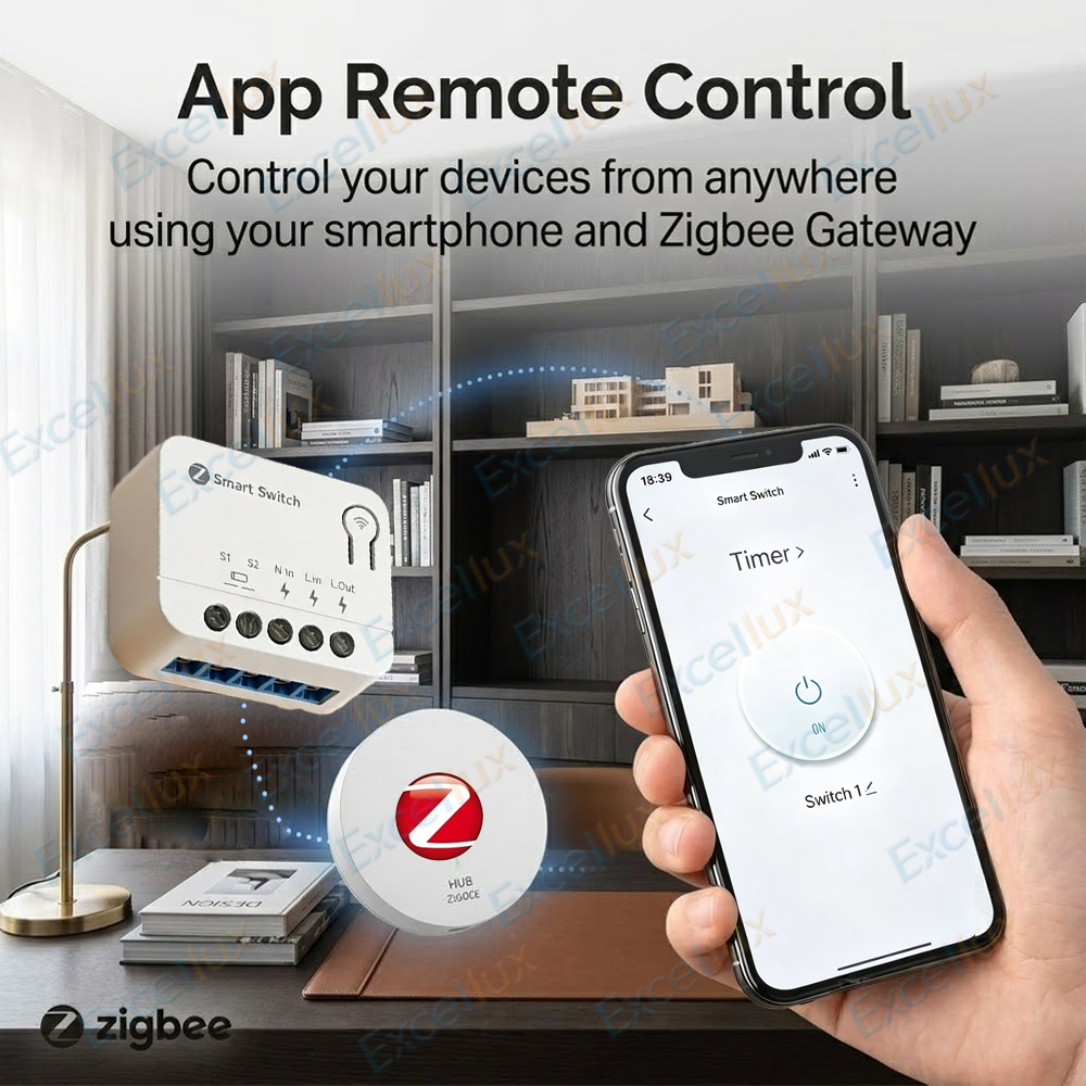 Ultra Mini ZigBee Smart Switch - Diy Home Automation Hub avaliação e preço