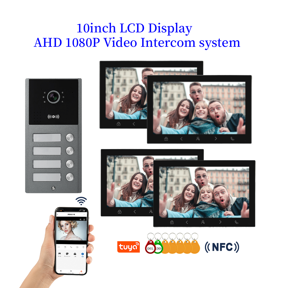 10inch Tuya WIFI Video Interco - Smart Doorbell Wired avaliação e preço