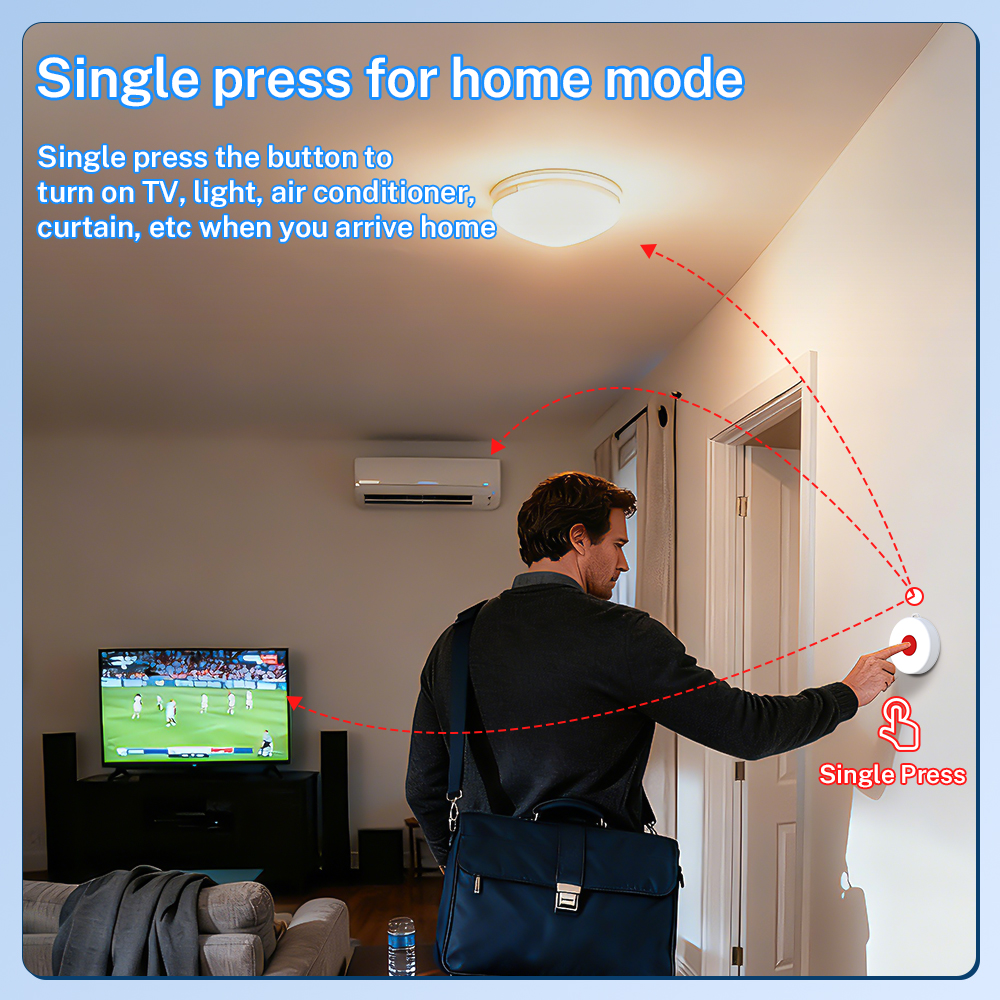 Tuya ZigBee Smart Button IP65  - Diy Automation avaliação e preço