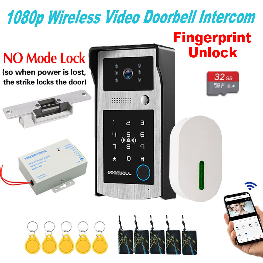 Tuya 5G Wifi Video Door Phone  - Smart Doorbell Wired avaliação e preço
