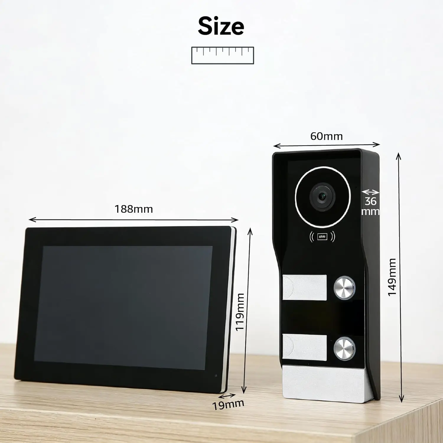Smart Home Video Intercom Wire - Smart Doorbell Wired avaliação e preço