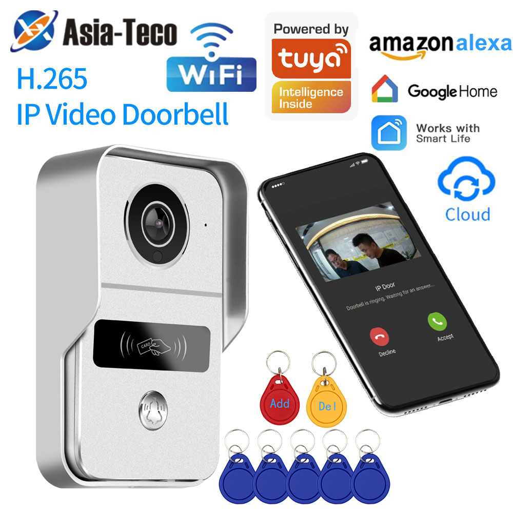Tuya 1080P Wifi Wireless Video - Smart Doorbell Wired avaliação e preço
