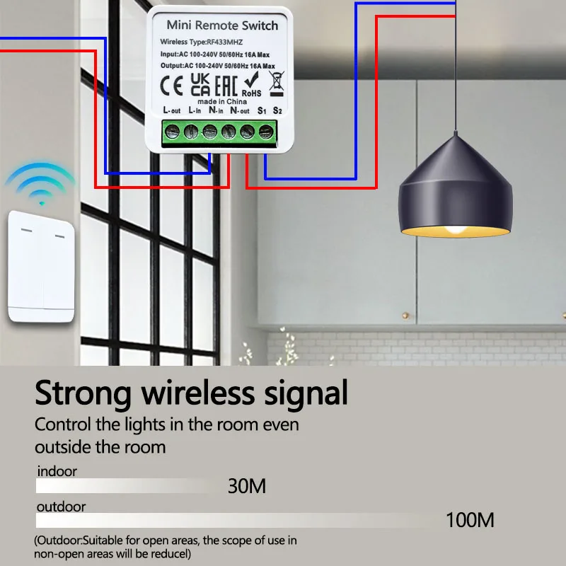 RF 433MHz Smart DIY Wireless S - Diy Home Automation System avaliação e preço