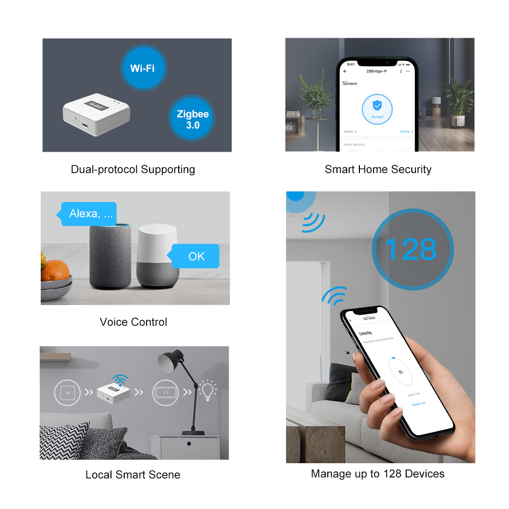 SONOFF ZBBridge Pro Smart Zigb - Matter Hub Thread avaliação e preço
