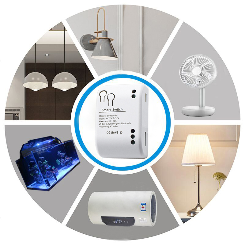 1CH 2CH 4CH 7V 12V 24V 220V Zi - Home Automation Diy avaliação e preço