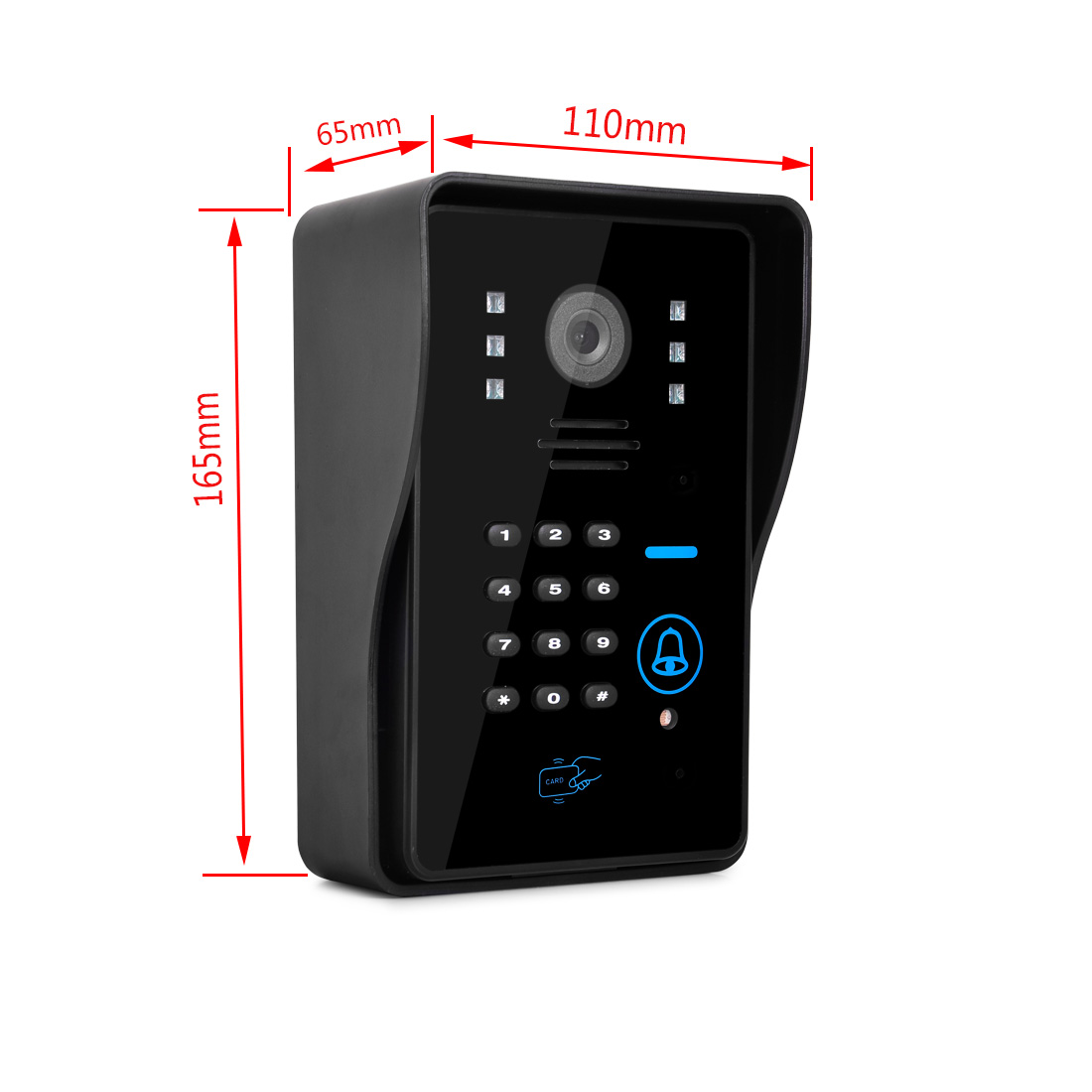 Tuya Smart Home IP WIFI/Wired  - Smart Doorbell Wired avaliação e preço