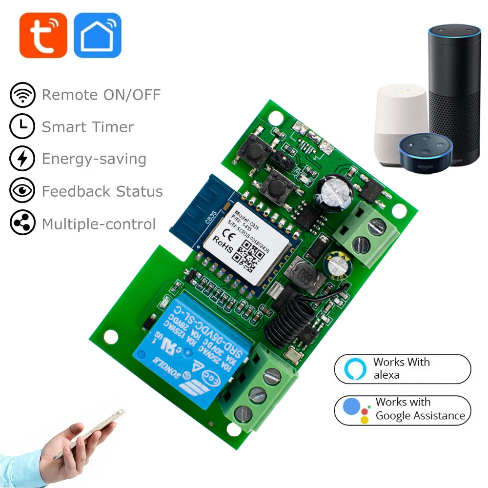 1CH Tuya Smart Remote Control  - Home Automation Diy avaliação e preço
