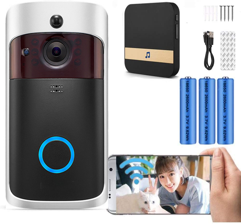 Video Doorbell Camera HD WiFi  - Smart Doorbell Wired avaliação e preço