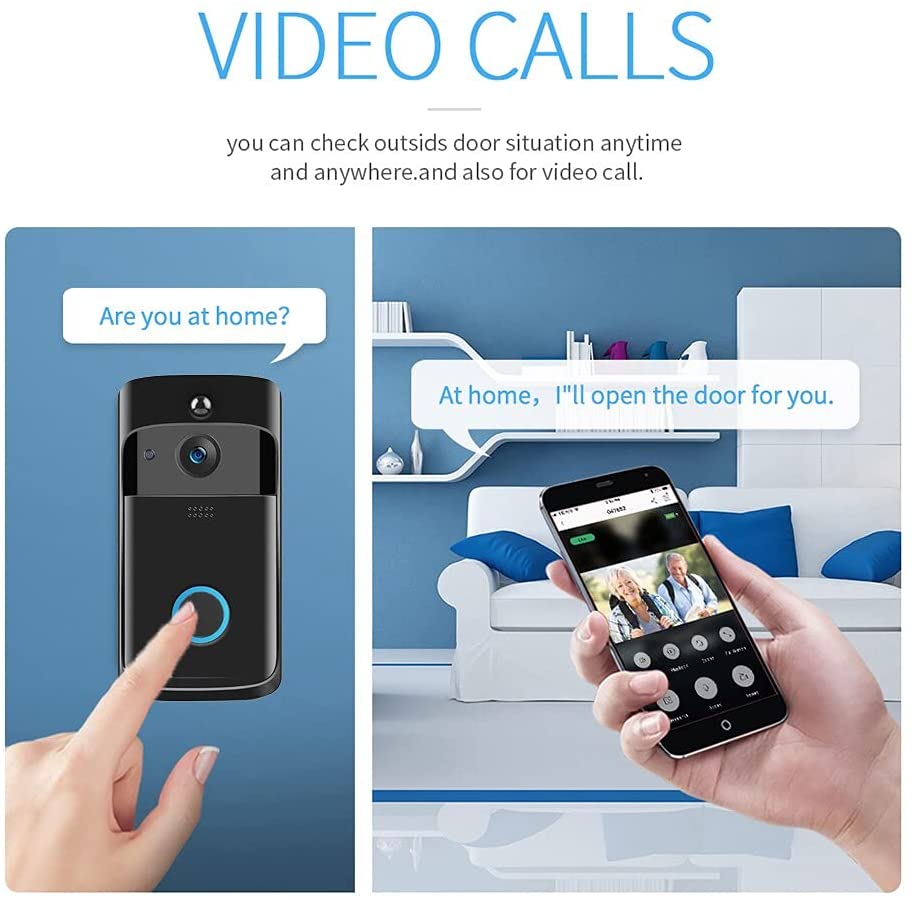 Video Doorbell Camera HD WiFi  - Smart Doorbell Wired avaliação e preço