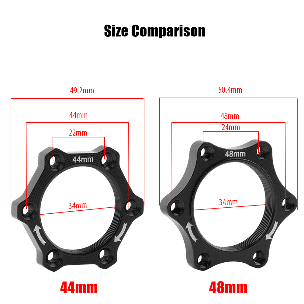 2pcs Bicycle Bike 44mm 48mm Fr - Matter Hub Thread avaliação e preço