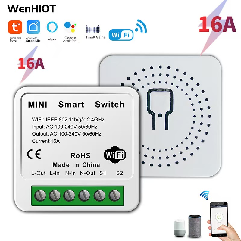16A Tuya Zigbee 3.0 Mini Smart - Home Automation Diy avaliação e preço