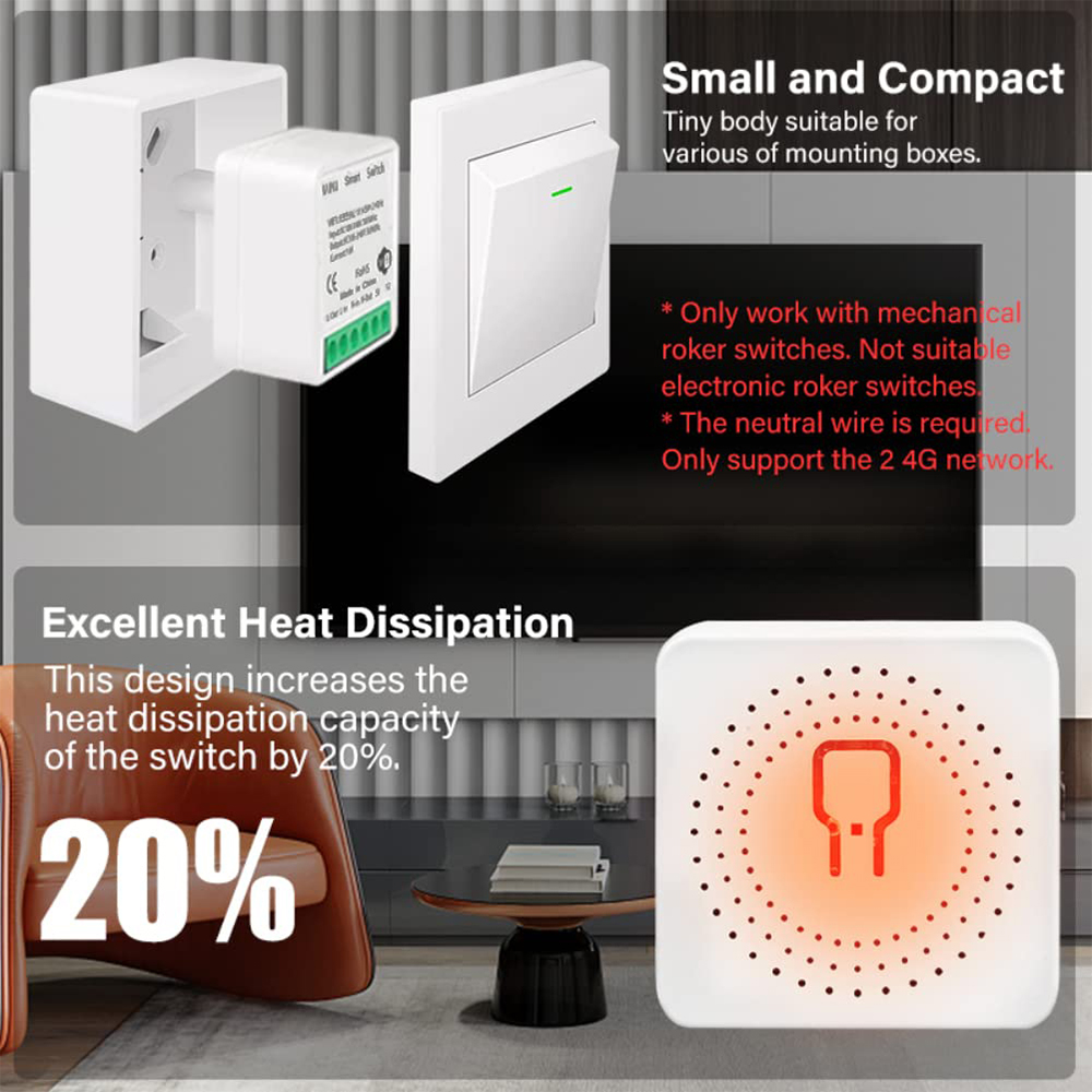 16A Tuya Zigbee 3.0 Mini Smart - Home Automation Diy avaliação e preço