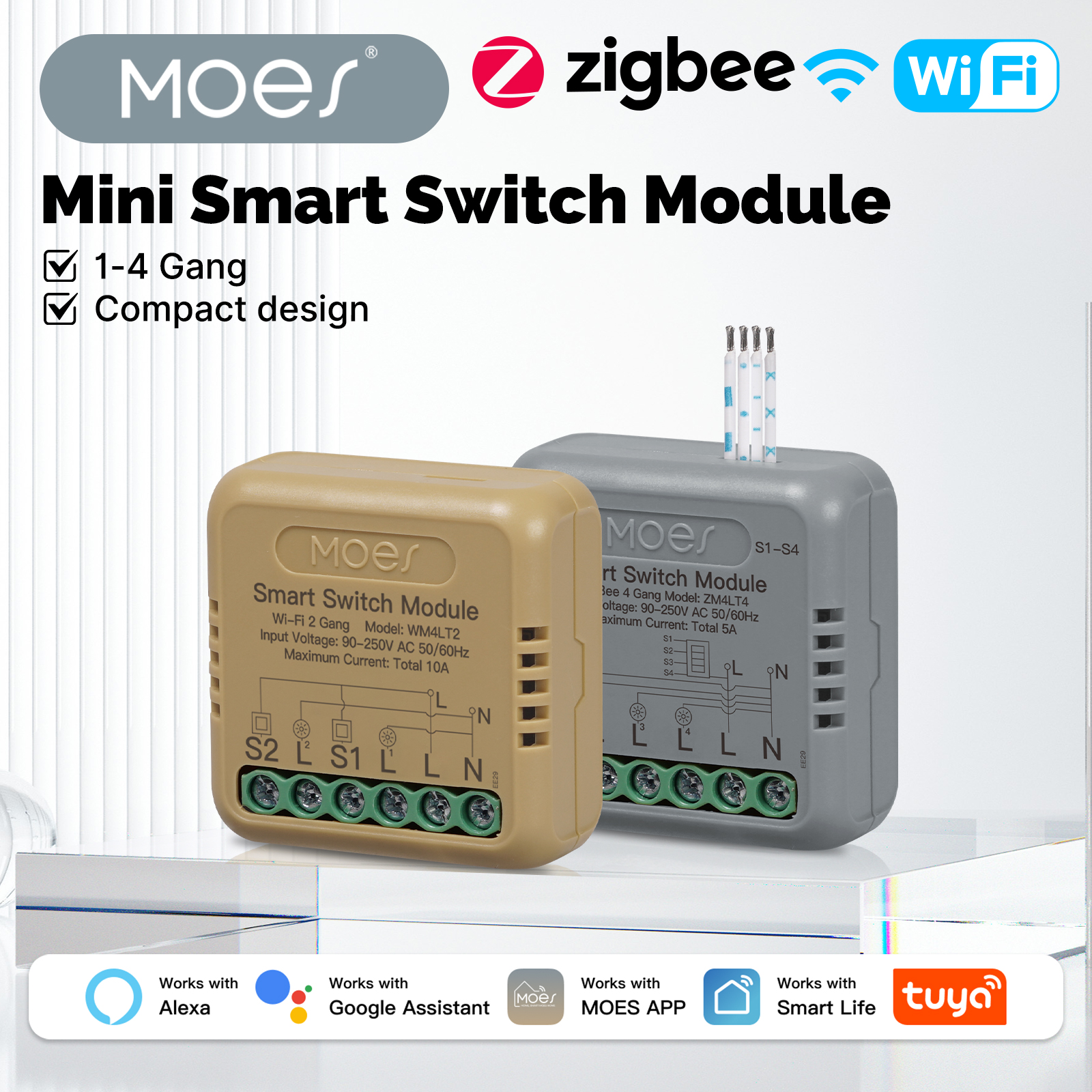 MOES Tuya WiFi Zigbee Mini DIY - Home Automation Diy avaliação e preço