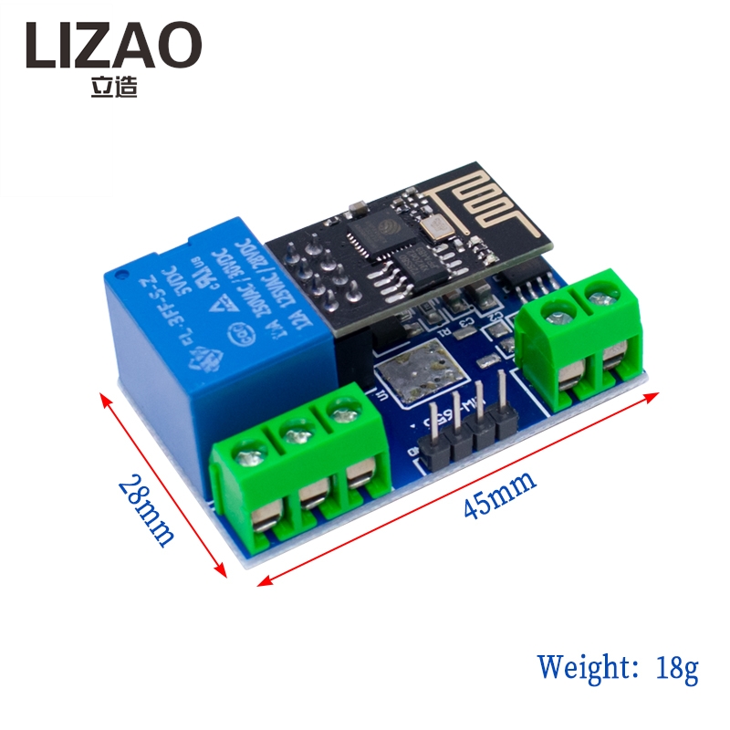 LIZAO ESP8266 5V WiFi IoT Rela - Home Automation With Arduino avaliação e preço