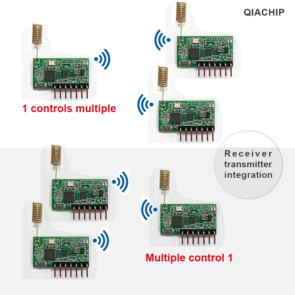 QIACHIP RF Receiving and Trans - Home Automation With Arduino avaliação e preço