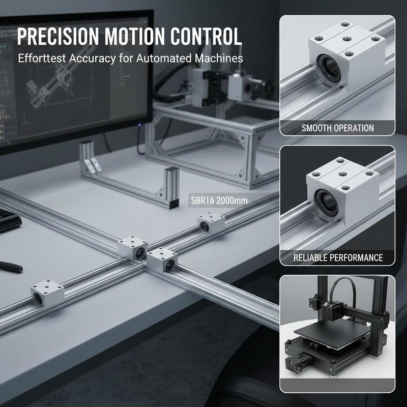 Linear Sliding Track Set 2000m - Diy Automation avaliação e preço