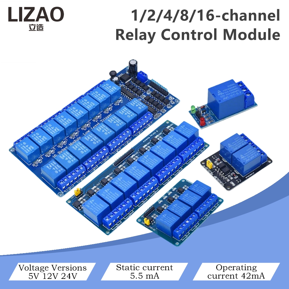 5V/12V/24V 1/2/4/8/16 Channel  - Home Automation With Arduino avaliação e preço