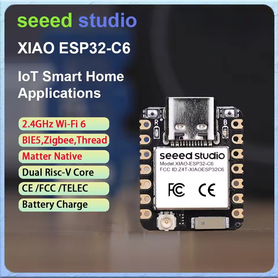 XIAO ESP32-C6 Super Mini Devel - Home Automation With Arduino avaliação e preço