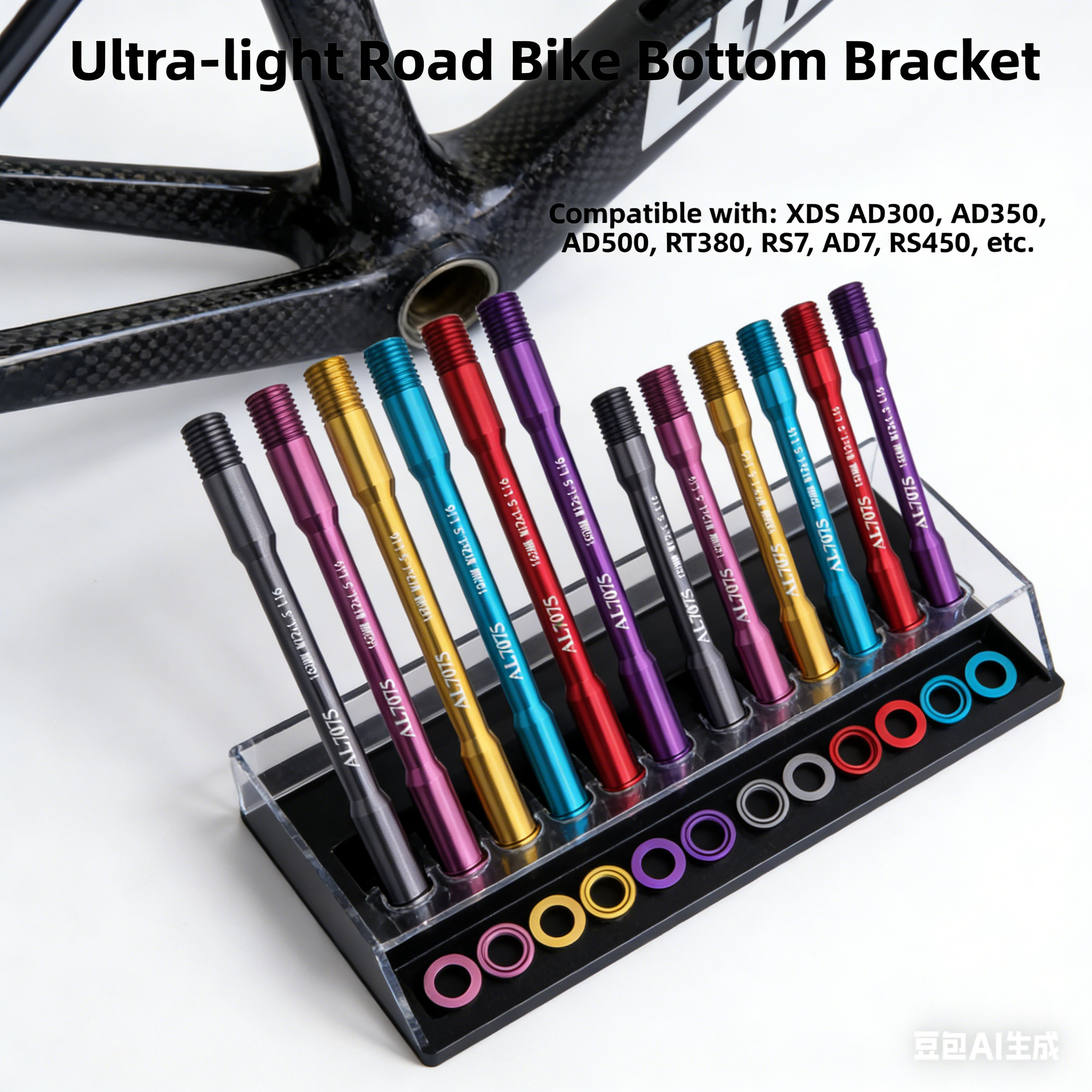Bicycle Thru Axle AD350 300 50 - Matter Hub Thread avaliação e preço