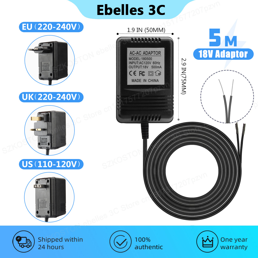 18V AC Transformer Charger for - Smart Doorbell Wired avaliação e preço