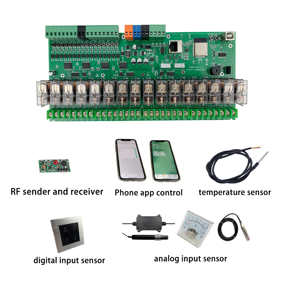 KC868-E16S ESP32 Wifi  RS232 U - Home Automation With Arduino avaliação e preço