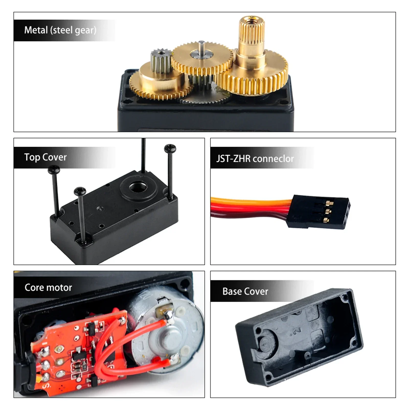 RDS3115MG Digital Servo 17KG L - Diy Automation avaliação e preço
