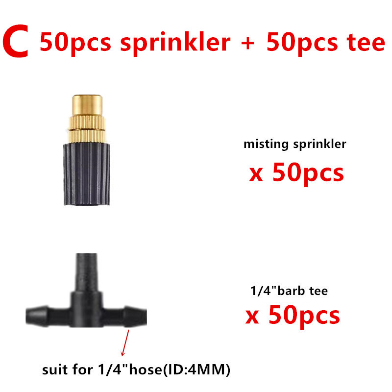 50pcs Garden Sprinkler Device  - Diy Automation avaliação e preço