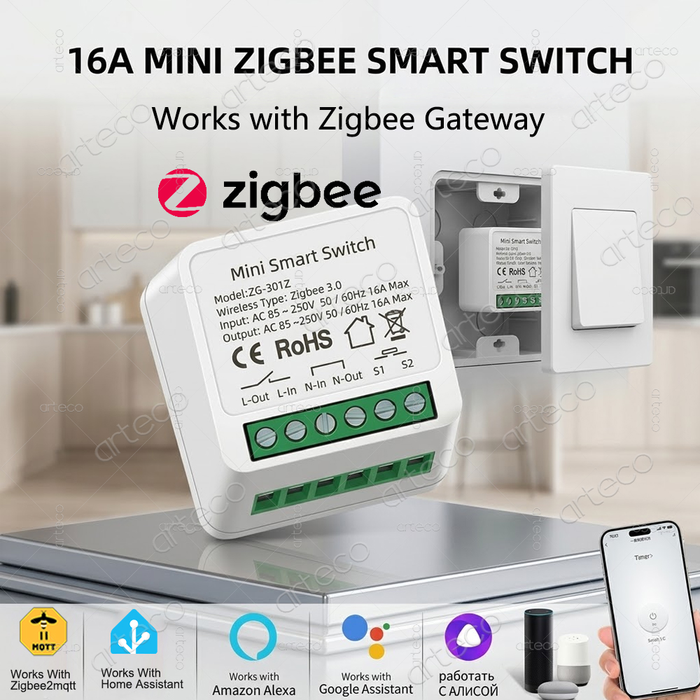 Mini Zigbee 3.0 Smart Switch 1 - Diy Home Automation Hub avaliação e preço